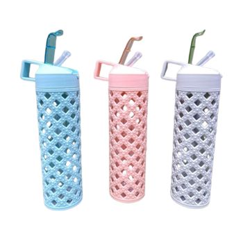 Leak-proof Flip-Top Water Bottles for Active Lifestyles