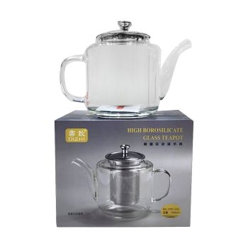 Glass Tea Pot Set - Stylish Brewing Ensemble 1500Ml