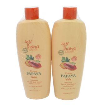 LD PAPAYA EXTRACT HAND & BODY LOTION 400ML.