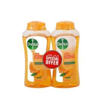 Dettol Zing Fresh Citrus Body Wash Twin Pack 500ml Special Offer