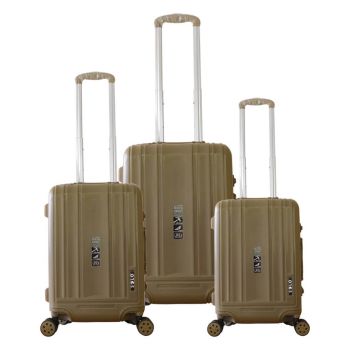 Solo Presents Unbreakable & High-Quality 3 Piece Luggage Set Made with PP