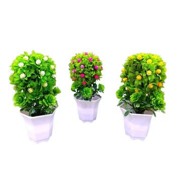 Artificial Potted Flower Plants | Decorative Greenery for Home