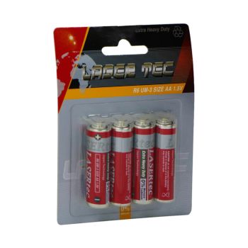 Lasertec AA Extra heavy Duty Batteries 1.5V