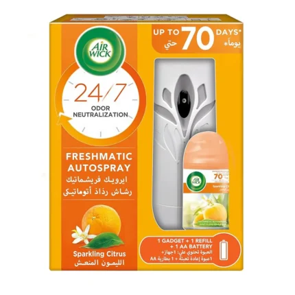 Airwick Air Freshener Freshmatic Auto Spray – Citrus 250ml