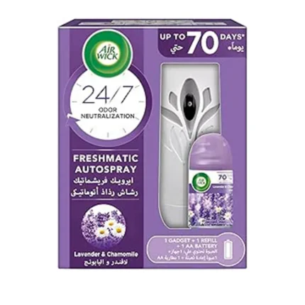 Airwick Air Freshener Freshmatic Auto Spray – Lavender 250ml