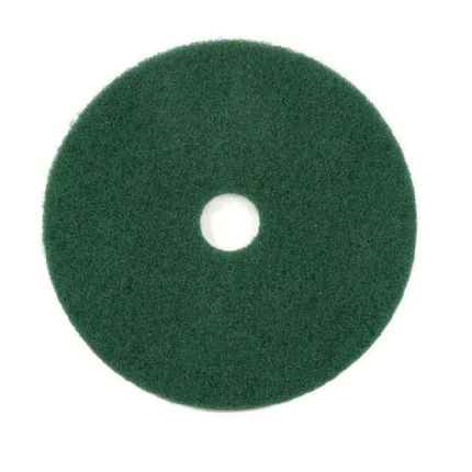 Floor Machine Pad Green 17″ – Heavy-Duty Scrubbing Pad for Floor Machines