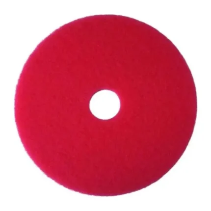 Floor Machine Pad Red 17″ – Buffing Pad for Light Cleaning & Polishing