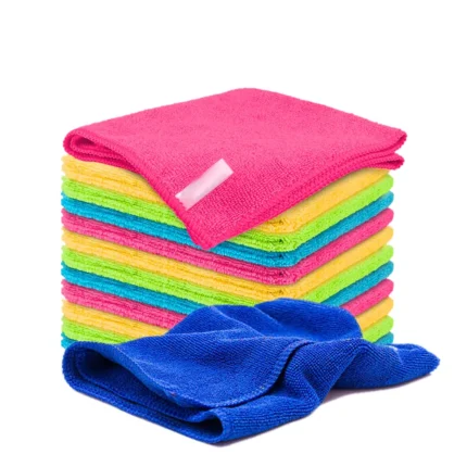 Microfiber Cleaning Cloth 40x40cm – Multi-Purpose, Reusable & Lint-Free Cleaning Towel