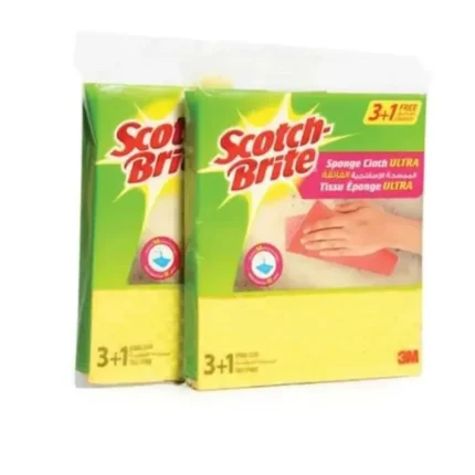 Scotch Brite Sponge Cloth – Super Absorbent & Reusable Cleaning Wipe