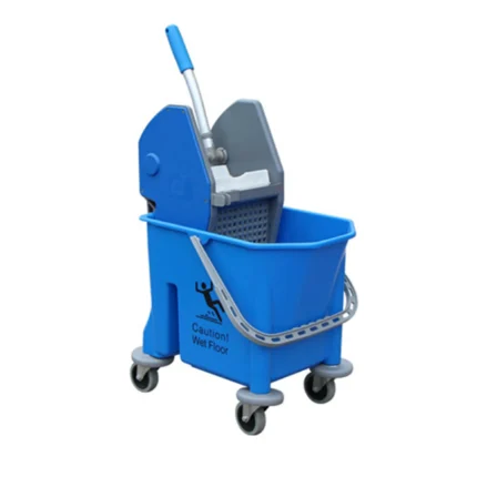 Single Bucket Cleaning Trolley – Durable & Convenient Janitorial Cart