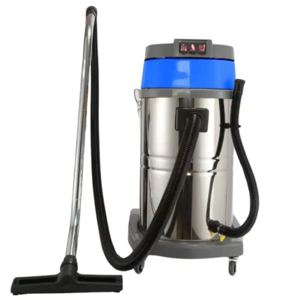 Wet & Dry Vacuum Cleaner 60L – 3 Motor Heavy Duty Steel Body
