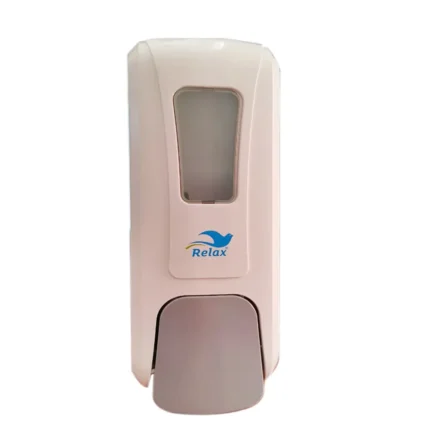 400ml White Hand Soap Dispenser – Compact Wall-Mounted Design