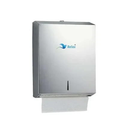 Large Stainless Steel C-Fold Paper Towel Dispenser – Wall Mount | Heavy-Duty & High Capacity