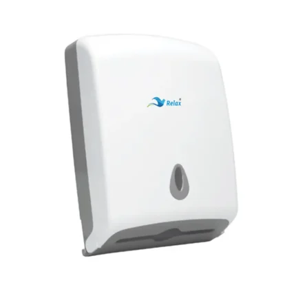 RELAX C-Fold Paper Towel Dispenser – Wall-Mounted Hygienic Tissue Holder 🔹 Keywords:
