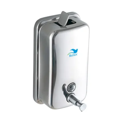 Stainless Steel Manual Soap Dispenser – Wall Mounted 500ml