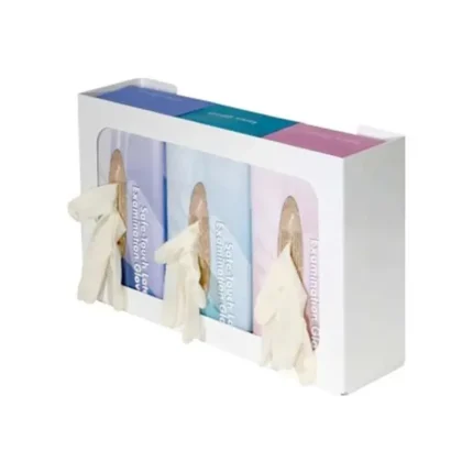 Triple Acrylic Gloves Dispenser – Wall Mountable