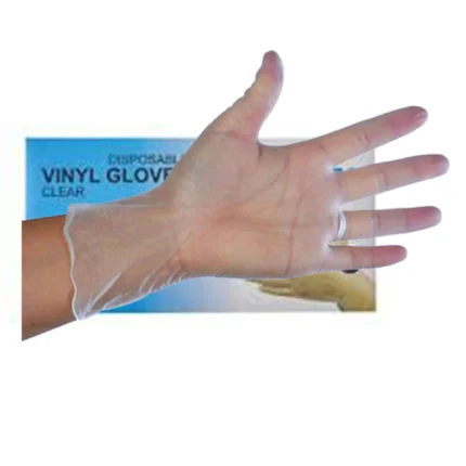 Clear Vinyl Gloves Small – Powder-Free Disposable Gloves for Hygiene & Safety