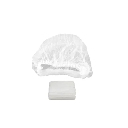 White Hairnet 21 Inch – 1000pcs Disposable Mesh Caps for Hygiene & Safety