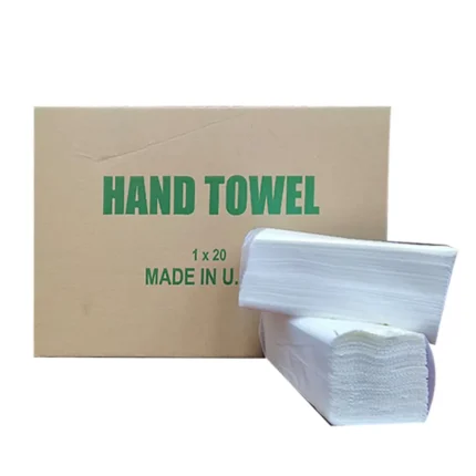 Interfold Hand Towel 1Ply – 150 Sheets | Soft & Absorbent Paper Towels