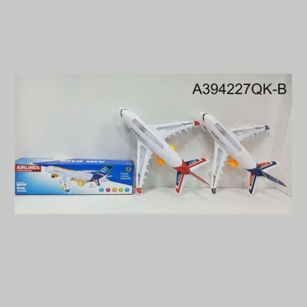Air Bus A394227QK-B Toy – Realistic Passenger Plane Toy for Kids