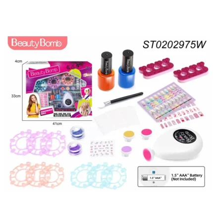 Beauty Bomb Surprise Makeup Toy Set – Fun DIY Cosmetic Play Kit for Girls with Hidden Surprises