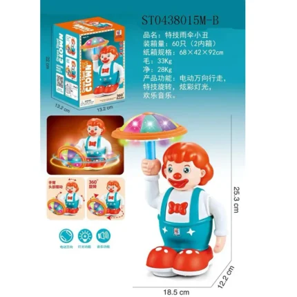 Circus Stunt Clown Toy – Fun Action Toy for Kids