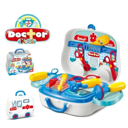 Doctor Kids Toys – Pretend Play Medical Kit with Tools & Accessories