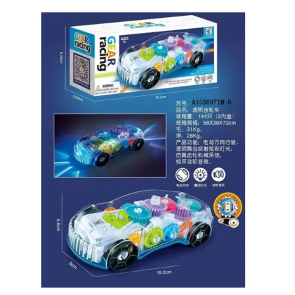 Gear Racing Toys – Fast Spinning Gear Cars for Kids | Interactive Racing Playset