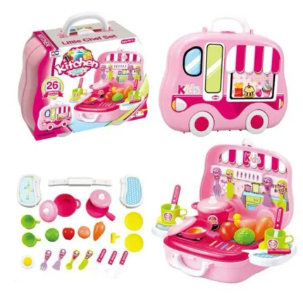 Little Chef Set Toy – Pretend Kitchen Cooking Playset for Kids