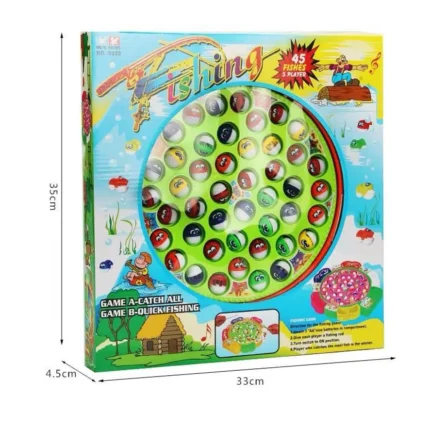 Magnetic Fishing Toy Set for Kids – Educational Bath & Pool Game with Rods, Fish & Accessories