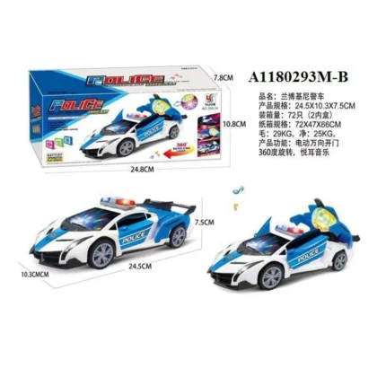 Police Dream Toy – Light & Sound Patrol Car for Kids