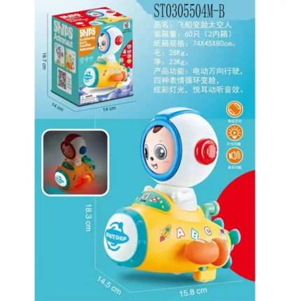 Ships Astronaut Toy – Space Adventure Toy for Kids | Lights & Sound
