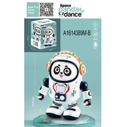 Space Panda Dance Toy – Light-Up Dancing Robot Panda for Kids