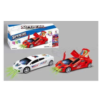 Supercar Dream Toy – Stylish Light & Sound Sports Car for Kids