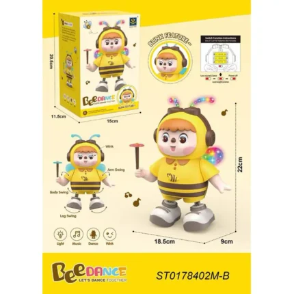 Toy Lights Dancing Bee – Musical Light-Up Toy with Fun Moves for Kids