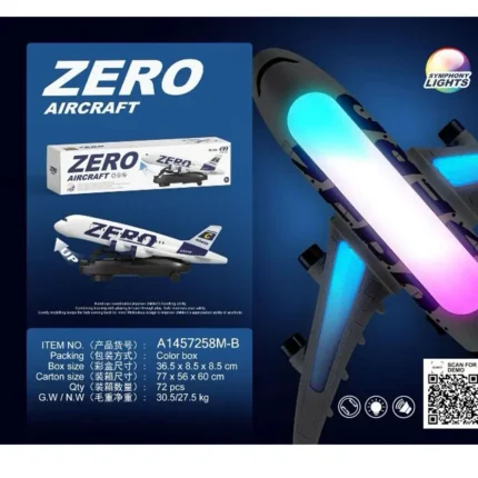 Zero Aircraft Toy – WWII Fighter Plane Model for Kids