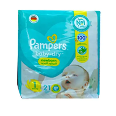 Pampers AB CP No1 (2–5kg) – Newborn Diapers for Softness, Comfort & Leak Protection