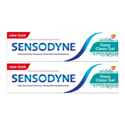 Sensodyne Deep Clean Toothpaste 75ml – For Lasting Sensitivity Relief & Deep Freshness