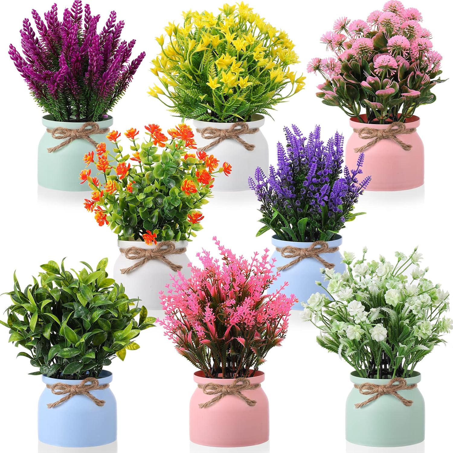 Artificial Potted Flower – Decorative Fake Plant for Home & Office