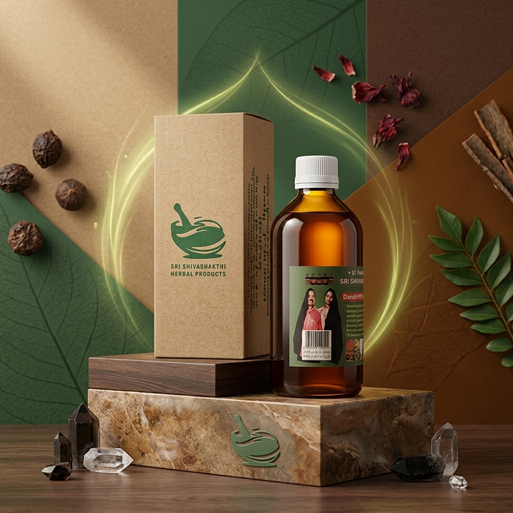 Sri Shiva Shakti Herbal Hair Oil. 500 ml
