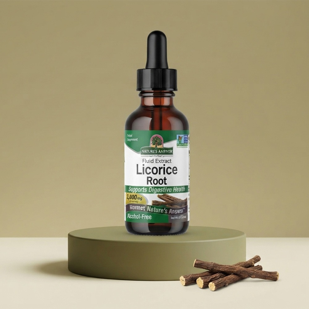 Nature's Answer Licorice Root Fluid Extract.