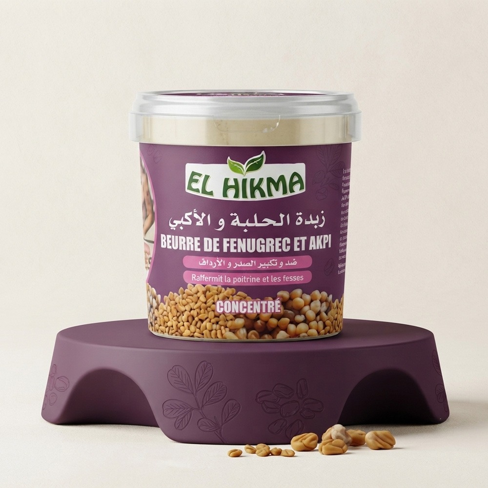 El Hikma Fenugreek & Akpi Cream.
