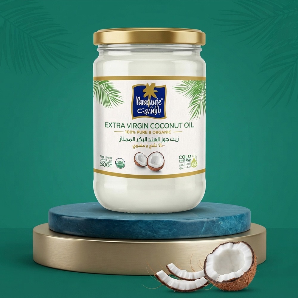 Parachute 100% Organic Extra Virgin Coconut Oil