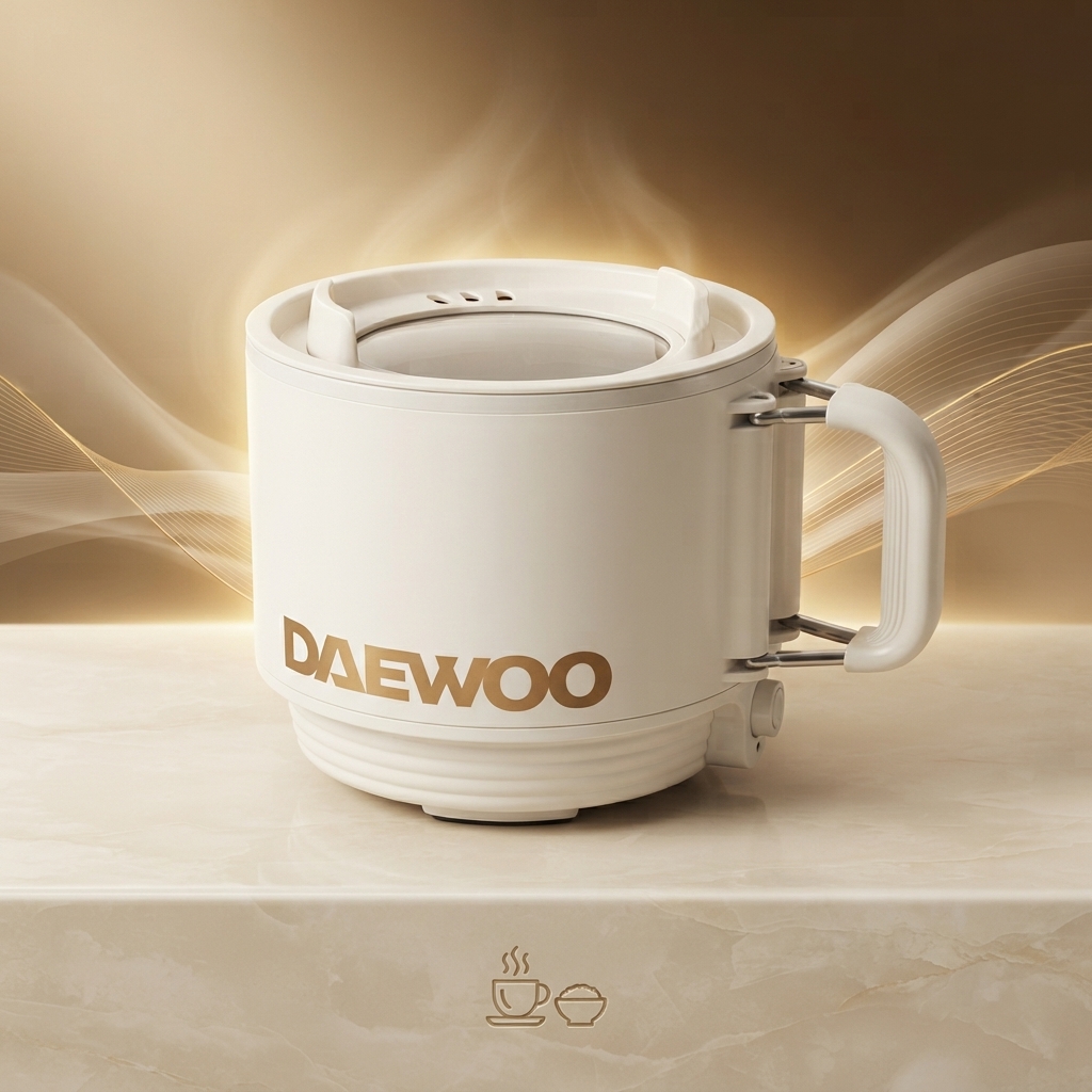Daewoo Portable Electric Multi-Cooker & Heating Mug