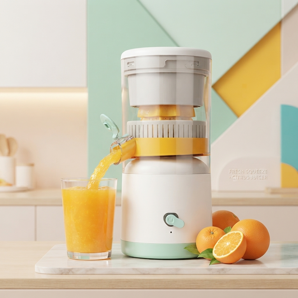 Rechargeable Automatic Citrus & Orange Juicer