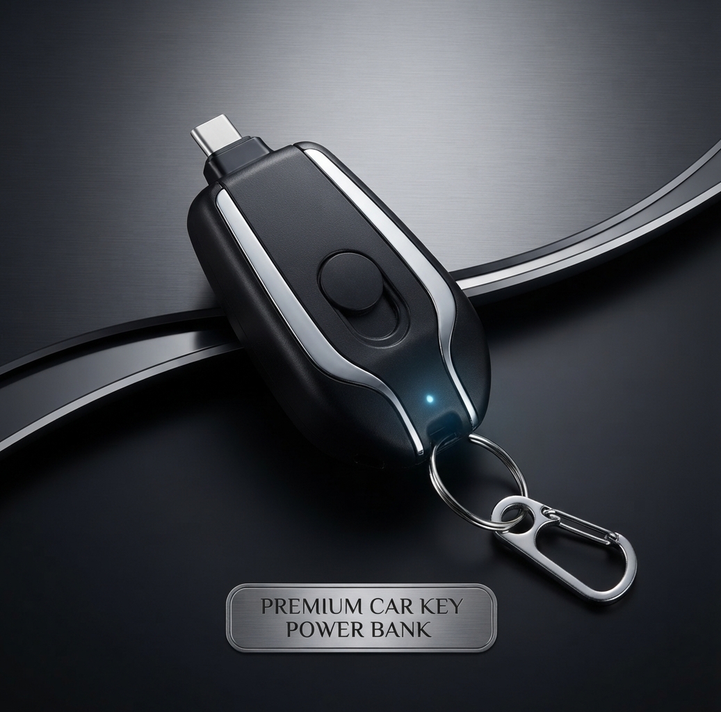 Mini Keychain Power Bank 1500mAh