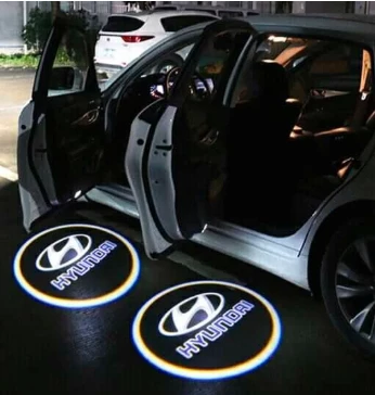Wireless LED Car Door Welcome Light – 2 Pieces for Hyundai