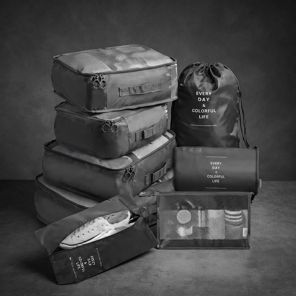 Travel Packing Organizer Set
