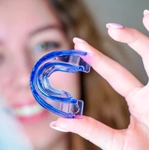 Double-Sided Sports Mouth Guard – Blue
