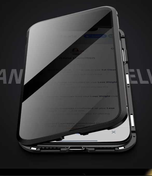 Double-Sided Magnetic Metal Phone Case